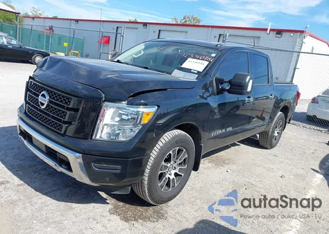 2020 Nissan Titan Sv 4X4 z USA, uszkodzony, nr VIN 1N6AA1ED2LN504301